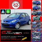 Mazda 2 1.3i Sport-CarPlay-Airco-Bluetooth-12m garantie, Auto's, Voorwielaandrijving, Stof, 4 cilinders, Blauw