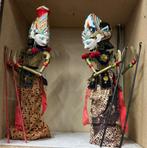 2x traditionele Wayang Golek poppen, Antiek en Kunst, Ophalen