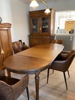 Antieke eiken ovale tafel,, Ophalen