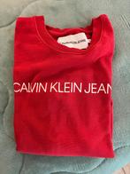 Calvin klein jeans trui, Rouge, Enlèvement ou Envoi, Taille 36 (S), Comme neuf