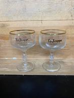 La trappe trappist glazen, Glas of Glazen, Gebruikt, Ophalen of Verzenden, La Trappe