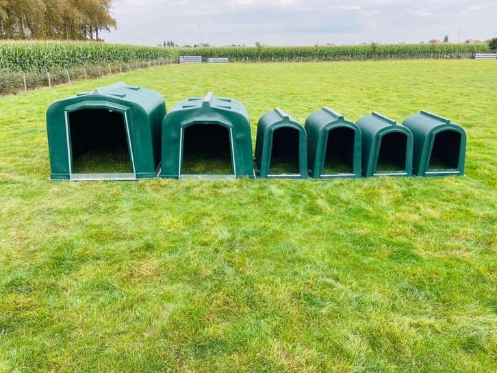 schuilstal voor op de weide, groen of antraciet., Dieren en Toebehoren, Stalling en Weidegang