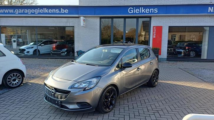 Opel Corsa 1.2i Black Edition/gps/cruise/airco/1j. garantie, Auto's, Opel, Bedrijf, Te koop, Corsa, ABS, Airbags, Airconditioning