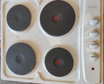 Cuisinière électrique Edy, 4 zones de cuisson, Encastré, Enlèvement, Utilisé
