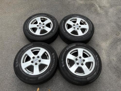 Set Volvo velgen met banden 195/65 R15, Auto-onderdelen, Banden en Velgen, Band(en), Zomerbanden, 15 inch, 195 mm, Personenwagen