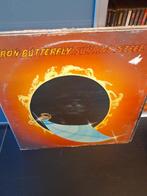 lp - iron butterfly - sun and steel, Ophalen of Verzenden, Gebruikt