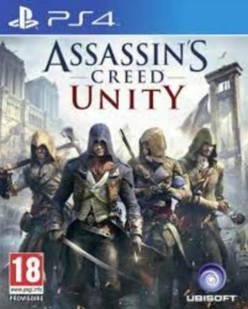 Assassin's Creed Unity PS4-game.