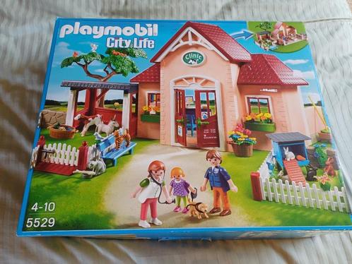 Playmobil city life 5529 Dierenkliniek - Compleet, Kinderen en Baby's, Speelgoed | Playmobil, Zo goed als nieuw, Complete set