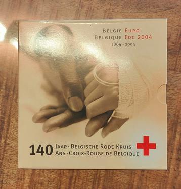 EURO SET - BU YEAR SET BELGIË RODE KRUIS 2004 beschikbaar voor biedingen