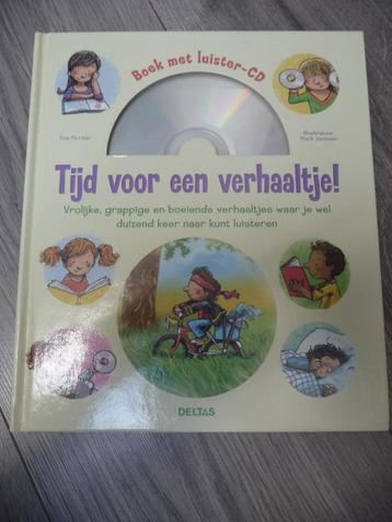 Boek Tijd voor een verhaaltje met luistercd, Delta, Garçon ou Fille, Enlèvement ou Envoi, Comme neuf
