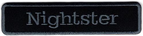 Harley Davidson Nightster stoffen opstrijk patch embleem #2, Motoren, Accessoires | Overige, Nieuw, Verzenden