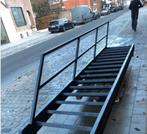 industriële trap zwart 17 treden, Doe-het-zelf en Bouw, Ophalen, Trap