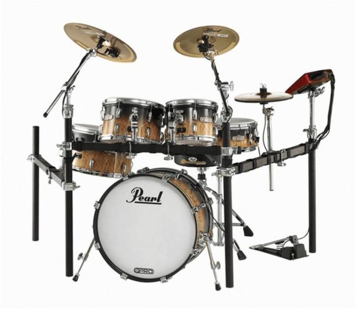 Pearl e-Pro Live electronic drum + Roland PM-30 versterker, Muziek en Instrumenten, Drumstellen en Slagwerk, Zo goed als nieuw