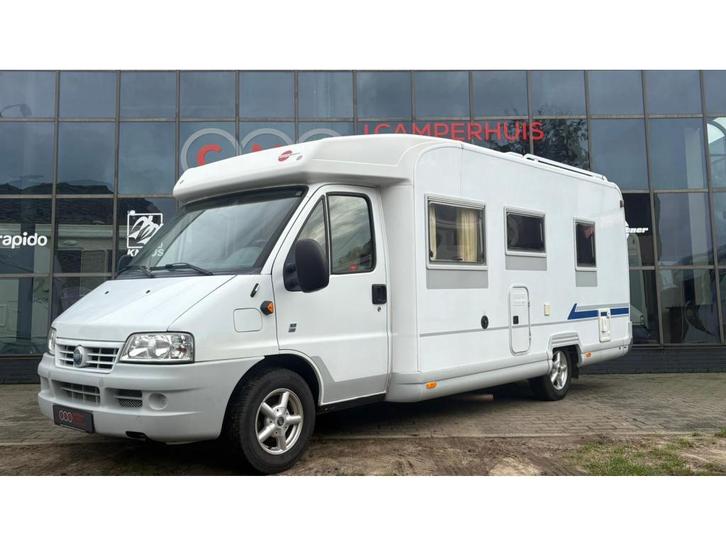 Bürstner Harmony 625 T 2,8JTD Topindeling, Caravans en Kamperen, Mobilhomes, Bedrijf, tot en met 4, Half-integraal, Bürstner, Diesel