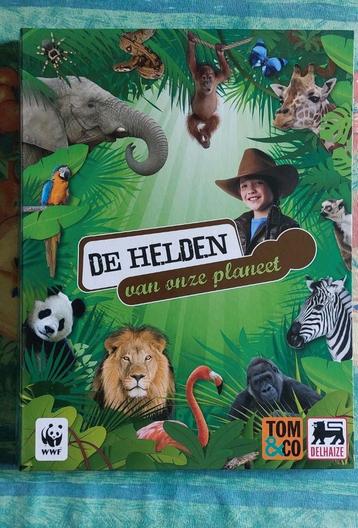 Album van Helden van Onze Planeet. Kaarten van 109 tot 216 beschikbaar voor biedingen