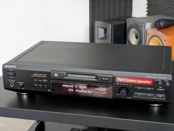 Sony MDS-JE530, minidisc met originele remote, nieuwe riem beschikbaar voor biedingen