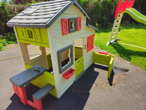 Maison Smoby Neo House, Kinderen en Baby's, Speelgoed | Buiten | Speelhuisjes, Gebruikt, Plastic, Ophalen