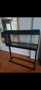 Aquarium sur pied métal forgé, Animaux & Accessoires, Enlèvement, Comme neuf, Terrarium ou Paludarium