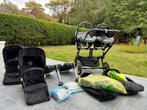 Bugaboo Donkey Duo met Maxicosis en accessoires, Kinderen en Baby's, Ophalen, Gebruikt, Bugaboo, Luchtbanden