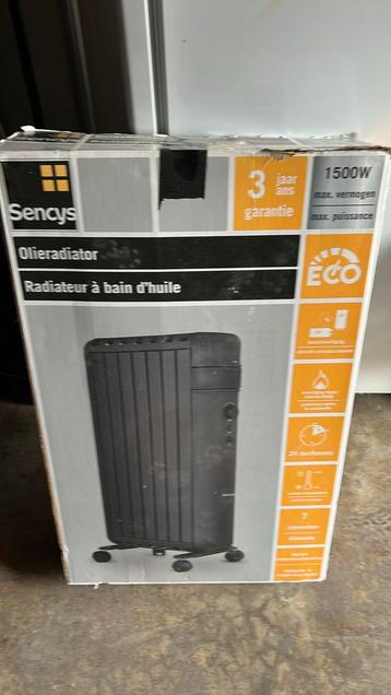 Radiateur a bain d’huile 1500w max beschikbaar voor biedingen