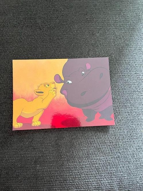 Carte postale Disney Le Roi Lion 'Hippopotamus', Collections, Disney, Comme neuf, Image ou Affiche, Le Roi Lion ou Le Livre de la Jungle