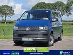 Volkswagen TRANSPORTER 2.0 TDI L2 Dubbel Cabine NAP, Auto's, Blauw, Bedrijf, Cruise Control, Te koop