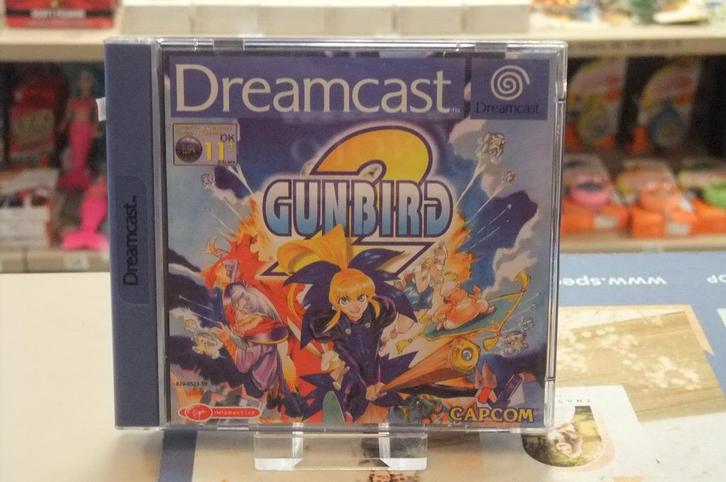 gunbird 2 dreamcast, Games en Spelcomputers, Games | Sega, Zo goed als nieuw, Saturn of Dreamcast, Shooter, 1 speler, Vanaf 16 jaar