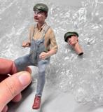 7/8ths Driver Hand Painted Garden Railway people 1:13.7, Hobby en Vrije tijd, Modeltreinen | Overige schalen, Ophalen of Verzenden