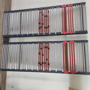 Latten bodem, Huis en Inrichting, Slaapkamer | Matrassen en Bedbodems, Ophalen, 70 cm of minder, Tweepersoons, Zo goed als nieuw