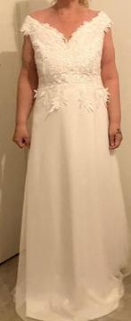 Trouwjurk, Ophalen of Verzenden, Nieuw, Wit, Trouwjurk