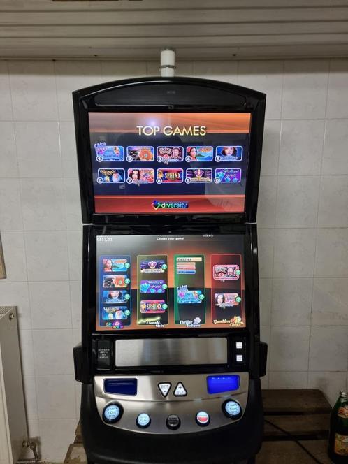 Slotmachine - Atronic - Holland Casino - Casino Luik, Verzamelen, Automaten | Gokkasten en Fruitautomaten, Zo goed als nieuw, Euro