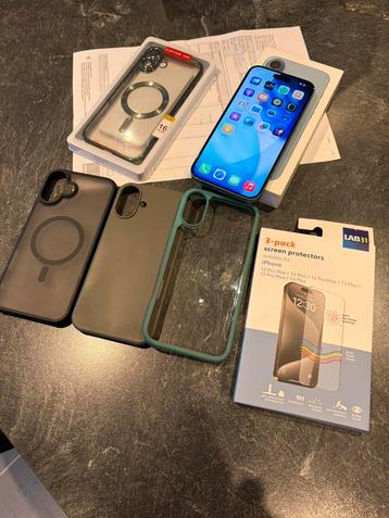 Iphone 16 plus vert 128Gb batterie 100% beschikbaar voor biedingen