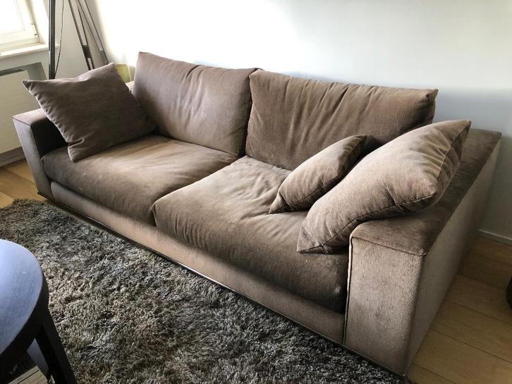 Sofa, Huis en Inrichting, Zetels | Zetels, Gebruikt, Rechte bank, Driepersoons, 200 tot 250 cm, 100 tot 125 cm, Stof, Ophalen