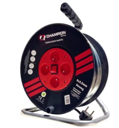 Champion Kabelhaspel -  25 meter - 3x2,5mm. Nieuw!!, Doe-het-zelf en Bouw, Elektriciteit en Kabels, Nieuw, Overige typen, Ophalen of Verzenden