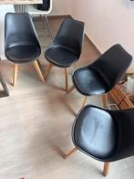 4 stoelen eetkamer, Huis en Inrichting, Stoelen, Ophalen, Zo goed als nieuw