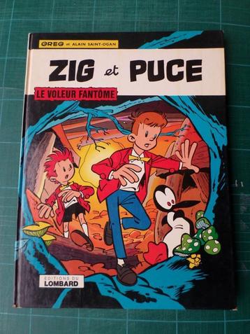 Zig et Puce – le voleur fantôme (Greg) – 1974 - 46 pages, Greg, Enlèvement ou Envoi, Une BD, Utilisé