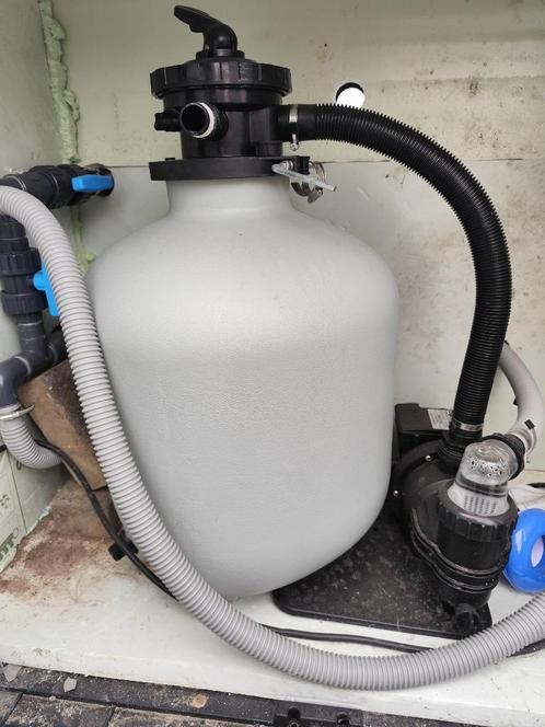 Zandfilter+pomp, Tuin en Terras, Zwembad-toebehoren, Zo goed als nieuw, Filter, Ophalen
