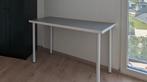 Petit bureau IKEA Linnmon 100x60cm, Ophalen of Verzenden, In hoogte verstelbaar, Zo goed als nieuw