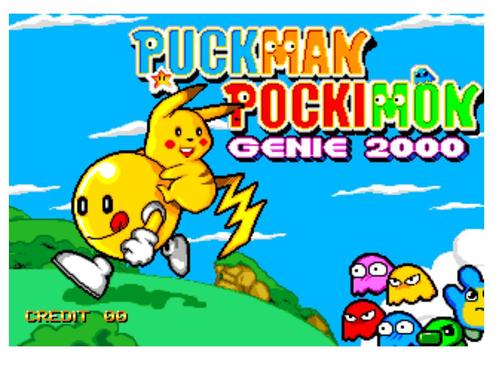 NEW Puckman pockimon Genie2000 arcade game PCB, Verzamelen, Automaten | Overige, Nieuw, Ophalen of Verzenden