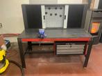 Werkbank Force, Ophalen, Gebruikt, 70 tot 120 cm, Bankschroef