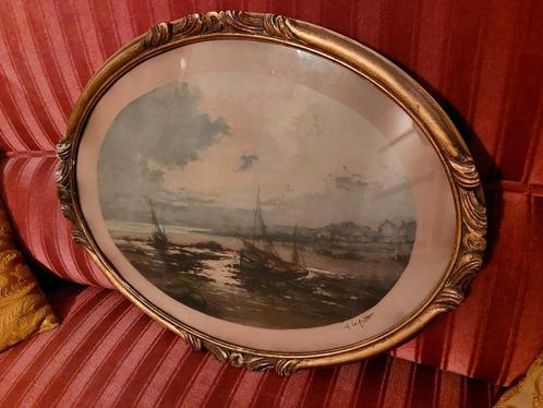 Litho van Alphonse Lafitte, Antiek en Kunst, Kunst | Litho's en Zeefdrukken, Ophalen of Verzenden