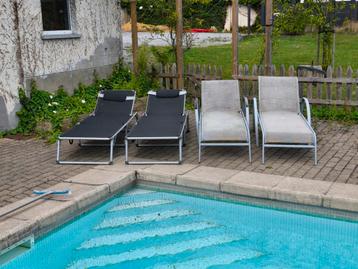4 transats (chaises longues)  beschikbaar voor biedingen