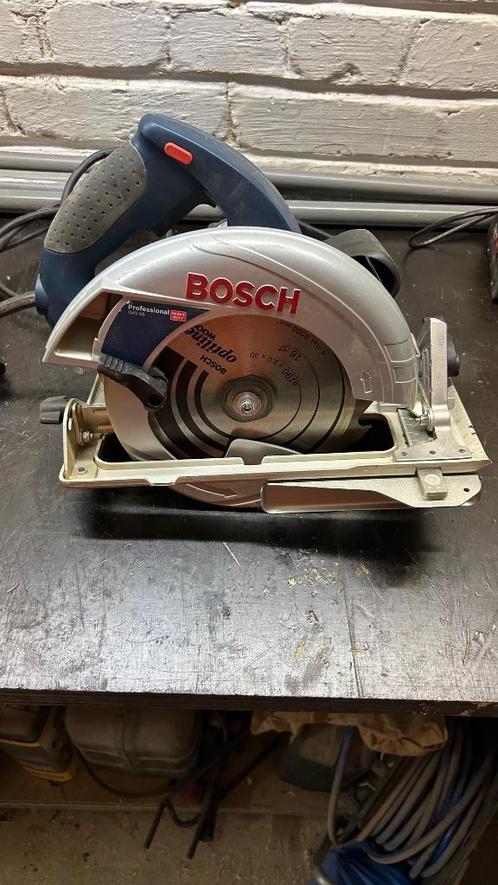 Scie circulaire Bosch Bleue, Doe-het-zelf en Bouw, Gereedschap | Zaagmachines, Zo goed als nieuw, Cirkelzaag, Ophalen