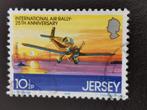 Jersey 1979 - avion - Rallye aérien international, Timbres & Monnaies, Timbres | Europe | Royaume-Uni, Affranchi, Enlèvement ou Envoi