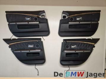 Deurpaneel leder zwart BMW 7-serie E65 51417038495 beschikbaar voor biedingen