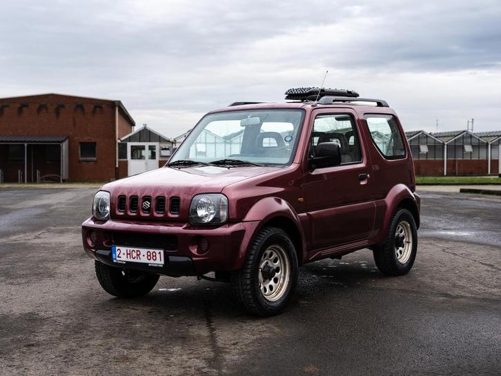 SUZUKI JIMNY 1.3i 16v JLX, Autos, Suzuki, Particulier, Jimny, 4x4, Vitres électriques, Peinture métallisée, Radio, Anti démarrage