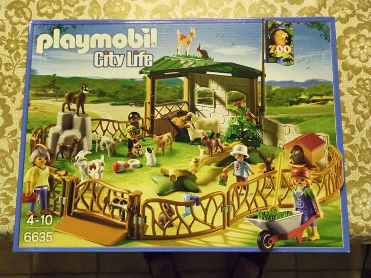Playmobil City Life Zoo 6635, Kinderen en Baby's, Speelgoed | Playmobil, Nieuw, Complete set, Ophalen of Verzenden