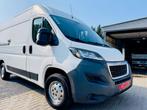 Peugeot Boxer 2014 2.2HDI L2H2, Auto's, Bestelwagens en Lichte vracht, Euro 5, Wit, Leder, Bedrijf