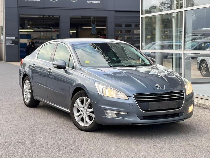 Peugeot 508 2.0 Diesel, Auto's, Peugeot, Bedrijf, Te koop, Diesel, Euro 5, Berline, 4 deurs, Handgeschakeld, Blauw, Grijs, Stof