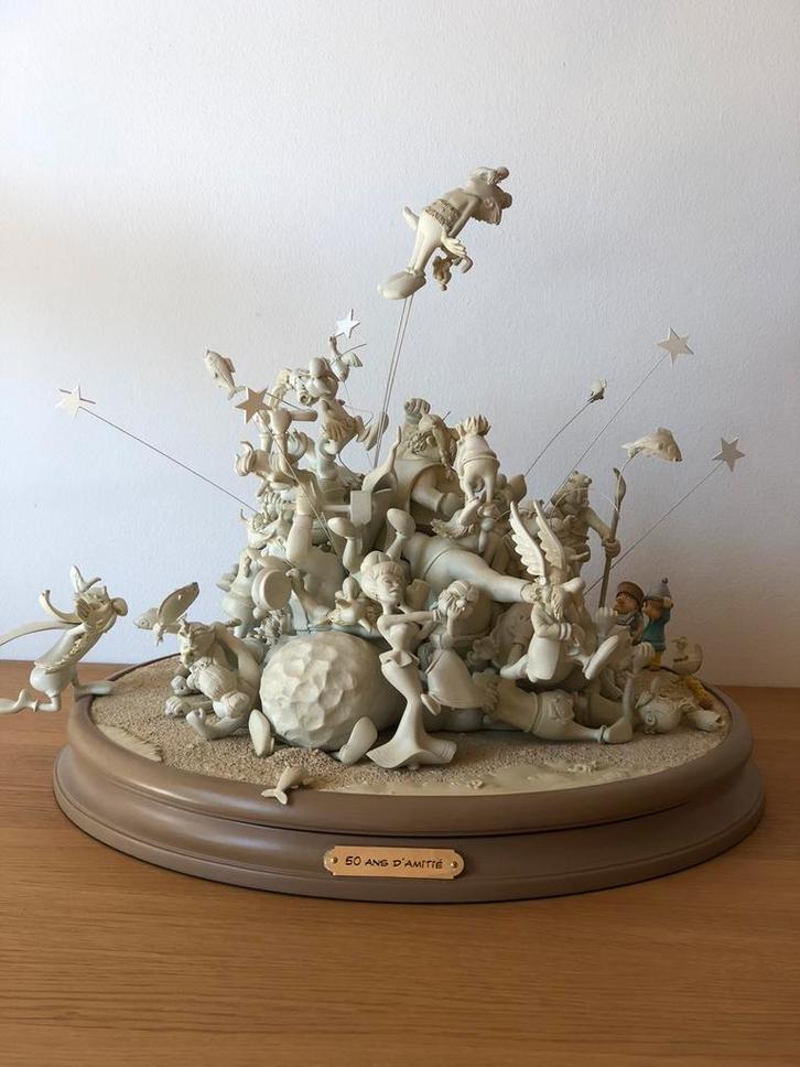 De vechtpartij van Asterix Attakus, Verzamelen, Stripfiguren, Zo goed als nieuw, Kuifje, Ophalen of Verzenden